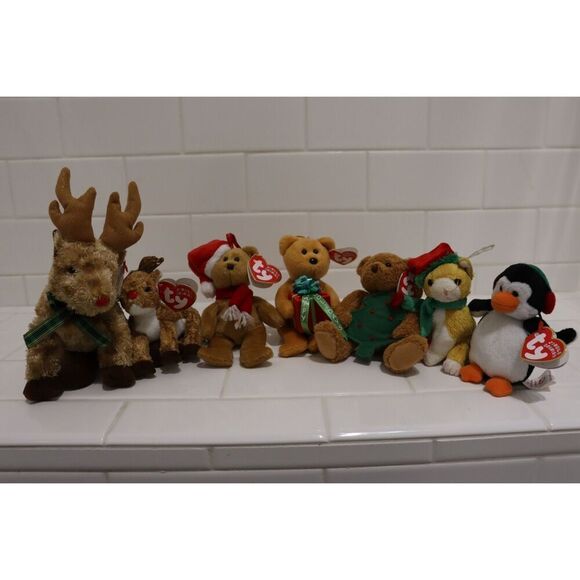 Ty Other - Ty Beanie Babies Jingle Beanies Christmas Teanie Beanies